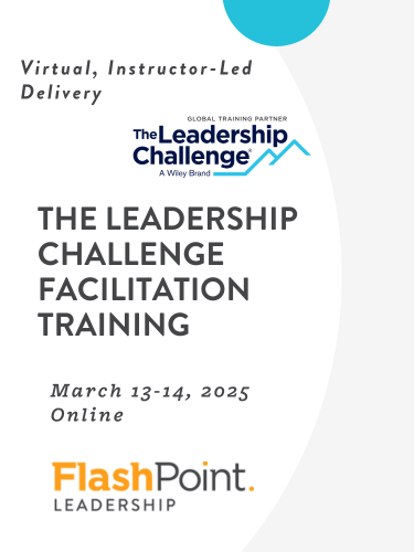 The Leadership Challenge Facilitator Training, March 2025 (Online)